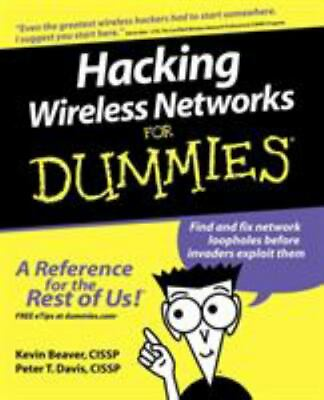 #ad Hacking Wireless For Dummies by Beaver Kevin; Davis Peter T. $5.44
