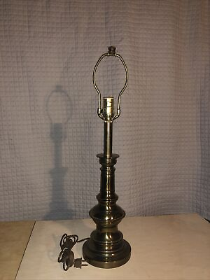 #ad Vintage Brass Table Lamp $50.00
