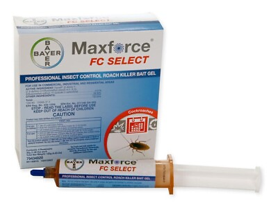 #ad 4 Tubes Maxforce FC SELECT Cockroach German Roach Control Bait Gel $41.00