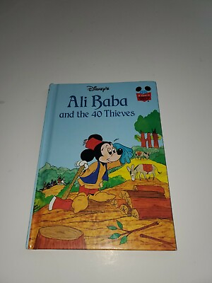 #ad ALI BABA AND THE 40 THIEVES Disney#x27;s Wonderful World of Reading Vintage 1979 $3.00