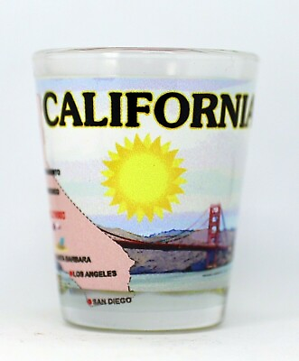 #ad California The Golden State All American Collection Shot Glass $9.45