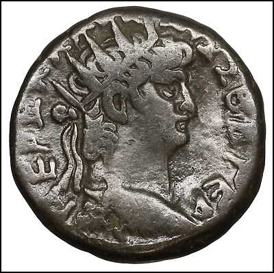 #ad Nero Poppaea Alexandria Egypt tetradrachm ancient roman provincial coin Empire $245.00