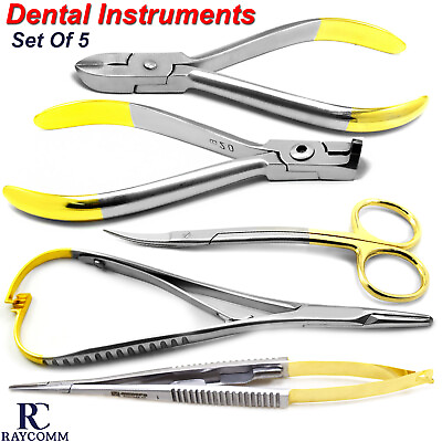 #ad Distal End Ligature TC Wire Cutter Mathieu Orthodontic Needle Holder Instruments $74.99