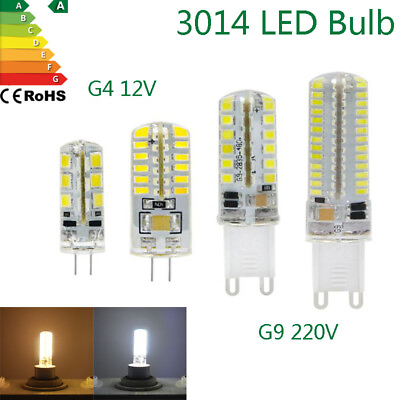 #ad 5w 8w LED bulb g9 G4 dc 12v 110v 220v 3w cool white warm lights SMD Corn Bright $2.18