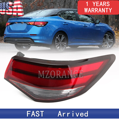 #ad Right Rear Tail Light For Nissan Sentra 2020 2022 Brake Outer Rear Stop Taillamp $59.13