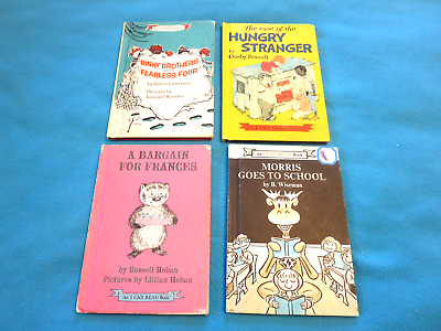 #ad Lot of 4 An I Can Read Book Home School Children Reading Vintage $7.77