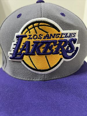 #ad Los Angeles Lakers Nostalgia Co. Mitchell amp; Ness HAT Cap vintage Basketball NBA $14.02