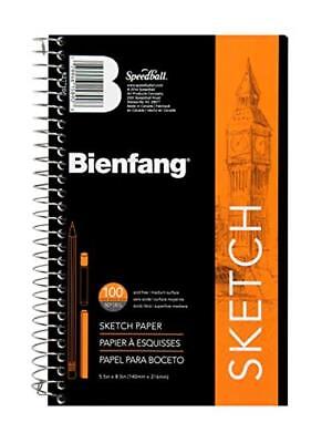 #ad Bienfang R237104 Sketchbook 5 1 2 by 8 1 2 Inch 100 Sheets $8.75