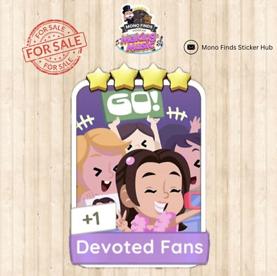 #ad Devoted Fans 4⭐ STICKER Set 12 FAST DELIVERY $3.39