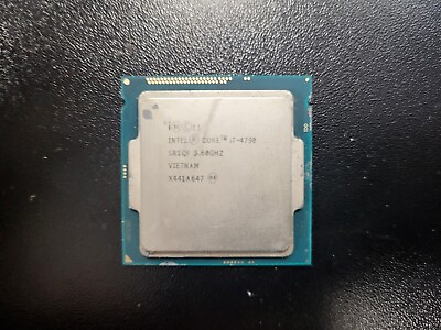 #ad Intel Quad Core i7 4790 3.6 GHz SR1QF Processor #73 $35.00