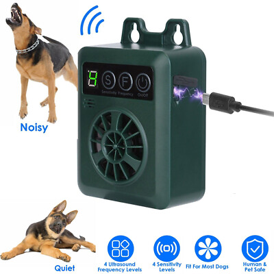 #ad Outdoor Ultrasonic Anti Barking Device Dog Bark Control Sonic Silencer US $22.31