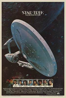 #ad STAR TREK: THE MOTION PICTURE Movie POSTER 27 x 40 William Shatner C $24.94