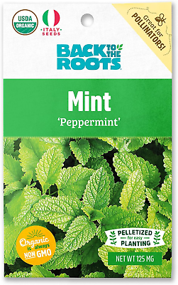 #ad Mint #x27;Peppermint#x27; Seed Packet 140Mg Green $8.39