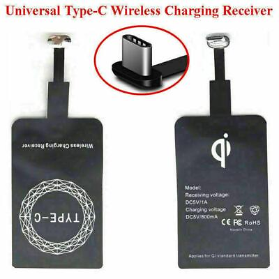#ad For Android Type C USB Wireless Charger Receiver Adaptor Fast Charging Pad FAST $2.18