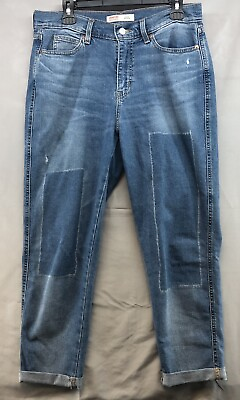 #ad Signature Levi Heritage Distressed Boyfriend Jeans Size 6 Women Regular Fit $15.29