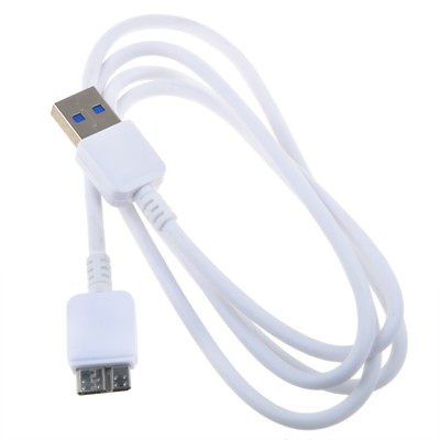 #ad White USB 3.0 Data SYNC Cable Cord for Seagate Expansion SRD00F2 1D7AP3 500 HDD $6.95