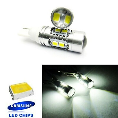 #ad 2x LED SAMSUNG 10 High Power T10 168 194 Projector Bulb DRL Signal Parking Light $16.99