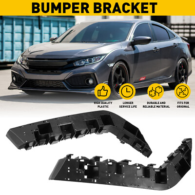 #ad Bumper Bracket Front LH RH Side For 2016 2021 Honda Civic 71198TBAA00 HO1032109 $9.49