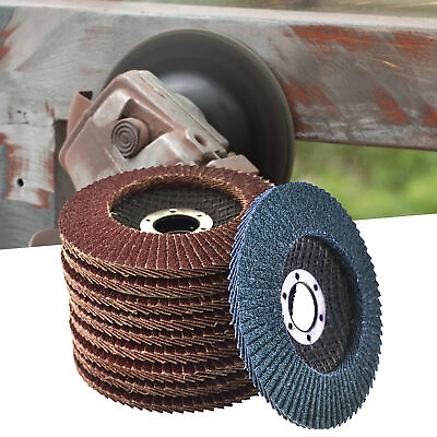 #ad 5 Inch Flap Sanding Disc Hard Widely Used Stable Non drop Sanding Disc Power $8.08
