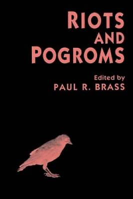 #ad Riots and Pogroms Paperback By Brass Paul R GOOD $24.86
