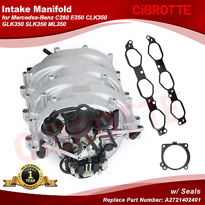 #ad Intake Manifold Assembly for Mercedes Benz C280 E350 CLK350 GLK350 SLK350 ML350 $189.99