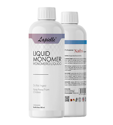 #ad Lapielle Monomer Acrylic Nail Liquid for Acrylic Powder. No MMA 16oz $24.99
