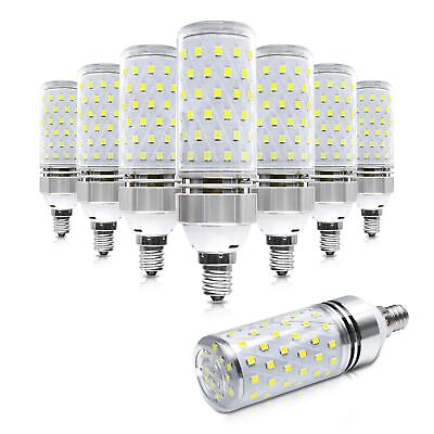#ad Super Bright E12 LED Corn Bulbs 16W 1500LM Bulbs Daylight White 6000K Light... $39.34