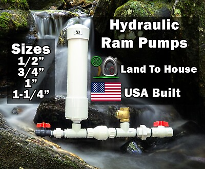 #ad Hydraulic Ram Pump $85.00