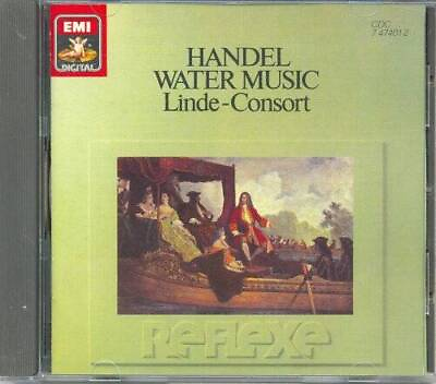 #ad Handel Water Music Linde Consort Import from Germany Audio CD VERY GOOD $3.64