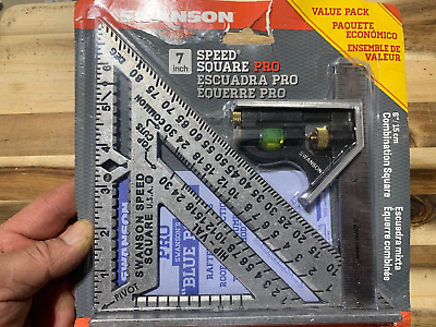 #ad Swanson Speed Square Pro amp; Combination square 22438 $12.99