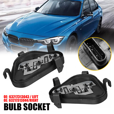 #ad 2X Left amp; Right Side Side Rear Tail Light Bulb Socket For 2014 2015 BMW 328i $38.99