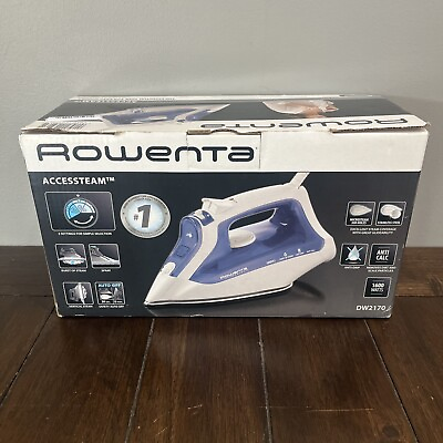 #ad Rowenta Access steam DW2170 Iron BRAND NEW Never Used Open Box $26.97