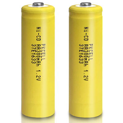#ad PKCELL 2x 6x 10x 20x 1.2V 300mAh Rechargeable Battery AA Ni Cd for Garden Lights $9.99