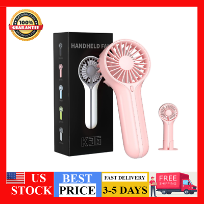 #ad Mini Personal Fan Handheld Small Portable Handheld Fan Battery Operated $5.99