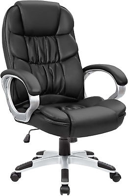 #ad Homall Office Chair High Back Computer Desk Chair PU Leather Adjustable Height $104.33