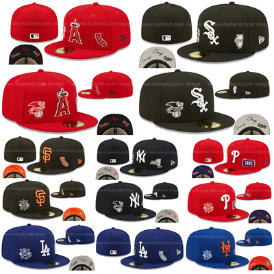 #ad NEWERA NEW ERA 59FIFTY 5950 Fitted CAP *AMERICAN* MLB Baseball Hat $19.99