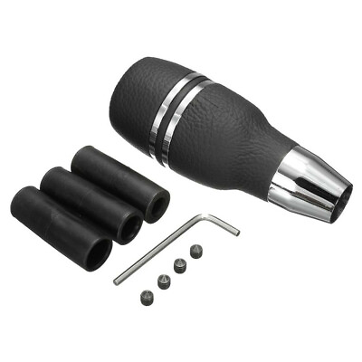 #ad Car Truck Gear Shift Knob Stick Shifter Lever Head Automatic Universal Leather $18.80