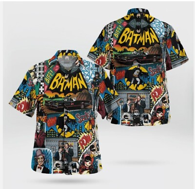 #ad Batman Superheroes Characters Lovers 3D HAWAII SHIRT Halloween Gift Us Size Pet $6.99
