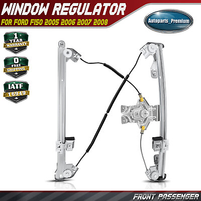 #ad Front Right Manual Window Regulator for Ford F150 2005 2008 Front Passenger Side $39.99