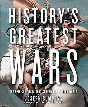 #ad History#x27;s Greatest Wars: The Epic Paperback by Cummins Joseph Very Good c $5.24