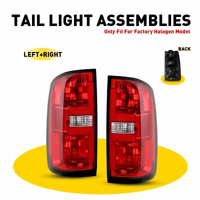 #ad 2PCS Light For LeftRight Tail 2015 2022 Colorado Chevrolet Rear Brake Stop Lamp $127.99