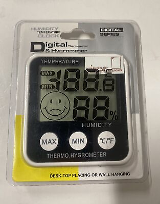 #ad Indoor Thermometer Hygrometer with Humidity Gauge Thermo.hygrometer $28.46