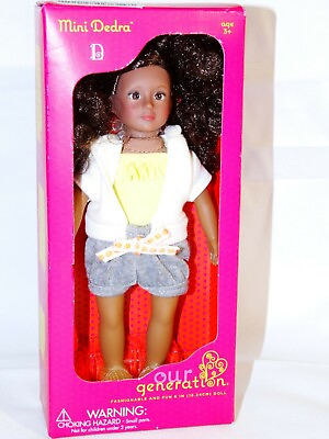 #ad Our Generation Mini Dedra Doll 6quot; African American $23.95