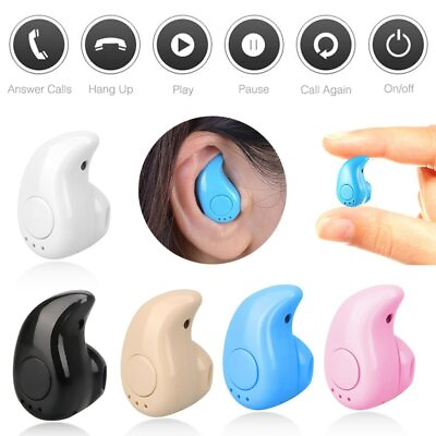 #ad Mini Wireless Bluetooth Earbud In Ear Stereo Earphones Sport Headset USA $3.95