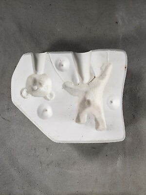 #ad Vintage Ceramic Slip Casting Mold Of Small Climbing Bear Scioto S 1566 $34.98