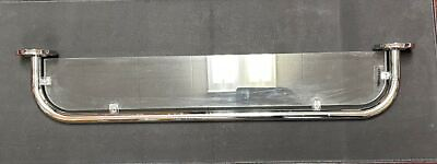 #ad AS IS 24quot; Glass Shelf Polished Chrome $45.01
