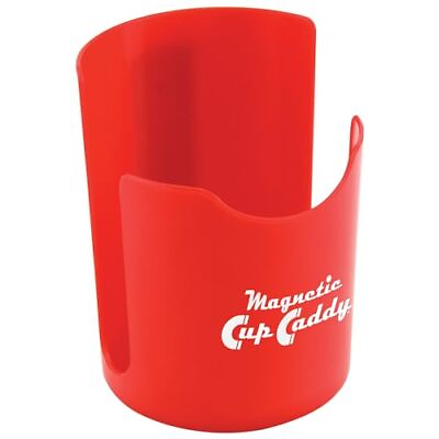 #ad master magnetics magnetic cup caddy 3.25 inner diameter 4.625 height red 075 $8.93