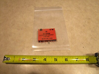#ad OPTO 22 G4 ODC5R OUTPUT DRY CONTACT R0398 $14.95