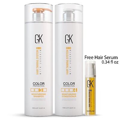 #ad GK HAIR Moisturizing Shampoo and Conditioner for Women Men Sulfate Free 33.8 oz $130.99