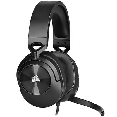 #ad Corsair HS55 Stereo Wired Black Gaming Headset $18.98